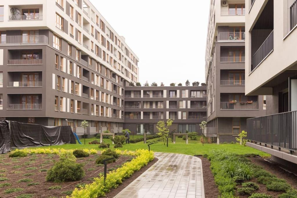 Ferienwohnung Zablocie Cozy Escape Krakau Exterior foto